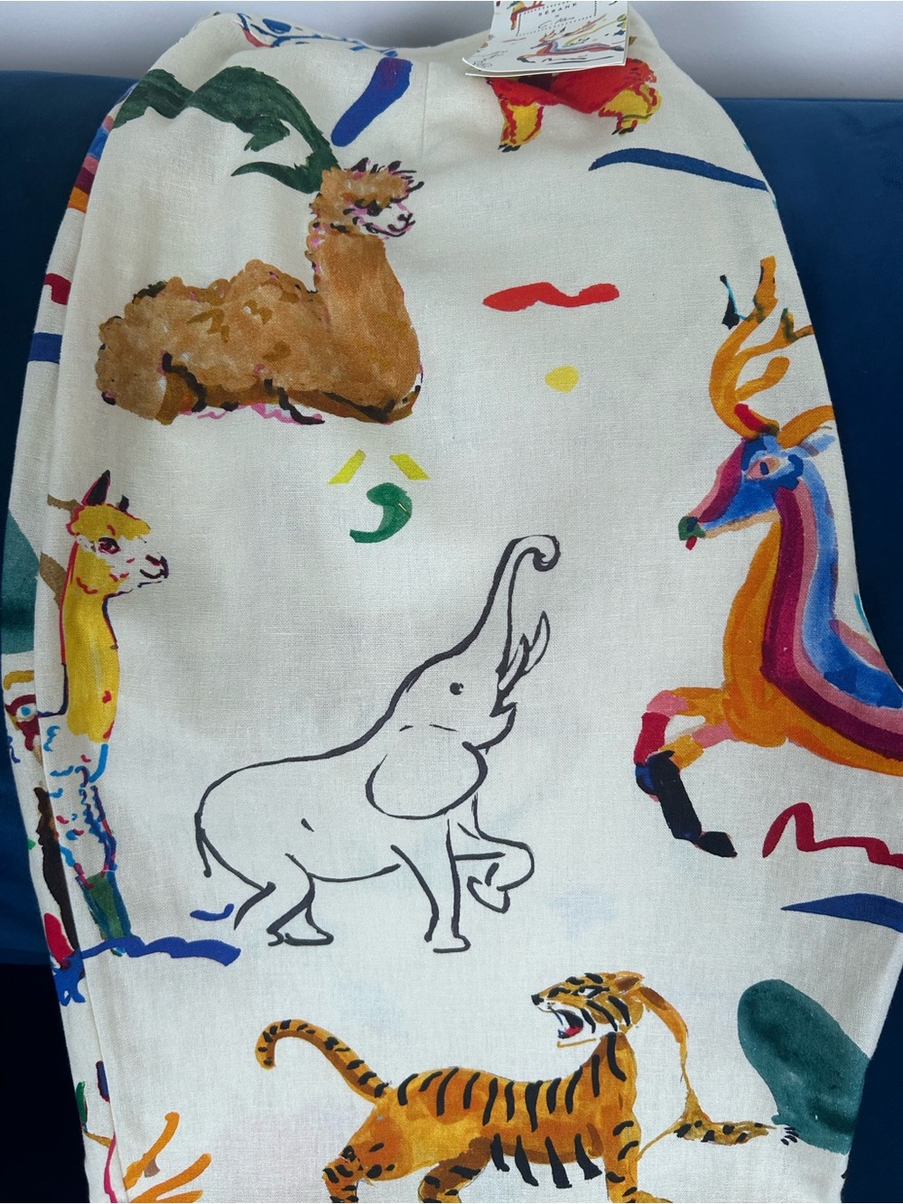 NWT 🇫🇷 Sézane x G. Kero Jenson Trousers Pants Animal Print - Picture 8 of 16